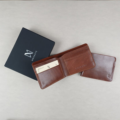 Novante Clyve Bi-Fold Leather Wallet