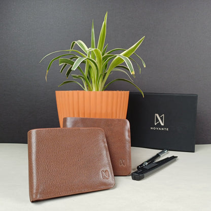Novante Clyve Bi-Fold Leather Wallet