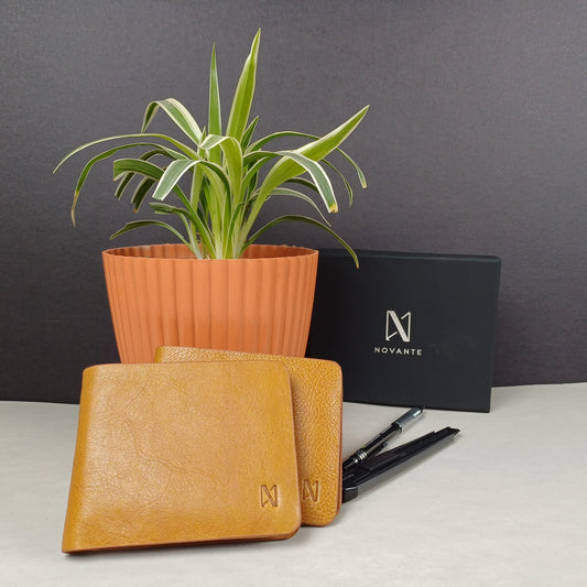 Novante Clyve Bi-Fold Leather Wallet
